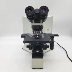 Olympus BX50 Compound Microscope with Fixed Binocular Head and 4x, 10x, 40x Objectives, 3 of 8
