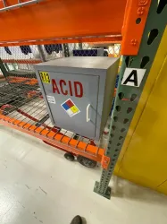 Acid Storage Safety Cabinet with Single Steel Door and Acid-Resistant Tray, 4 of 4