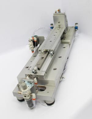 Kinematic Automation Mesa Kapton Heater Lamination Module with Quick-Change Track Alignment-cover