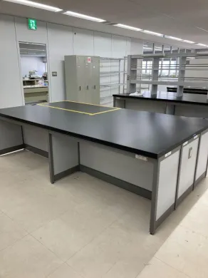 ITOKI Central Laboratory Workbench 4683, W(150×2)×D160×H80cm