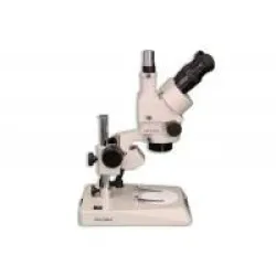 Meiji EMZ-5TR Trinocular Zoom Stereo Microscope with PLS-1 LED Pole Stand and MA502 Eyepieces, 2 of 6