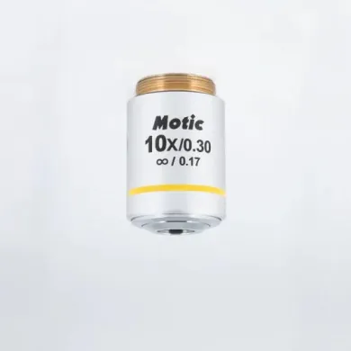 MOTIC CCIS Plan FLUOR 10X/0.30 Fluorescence Microscope Objective, WD 11.7 mm