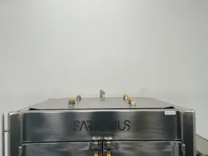 Sartorius 1000L Stainless Steel Jacketed Palletank for Bioprocessing Applications, 3 of 4