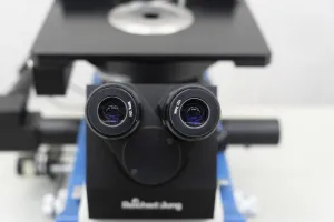 Reichart-Jung MeF3 Metallurgical Inverted Microscope with Clemex joystick, 9 of 10