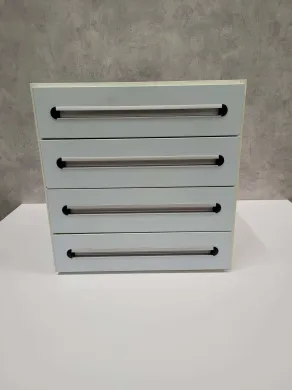 Interfurn 4 Drawer Cabinet, Light Blue, 600