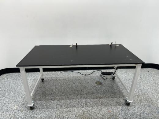 Genie 6' Portable Laboratory Workbench with Stainless Steel Surface-cover