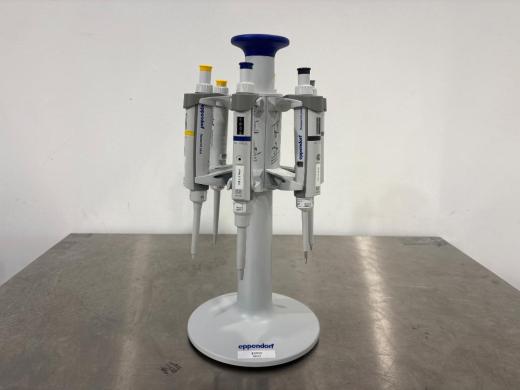 Eppendorf Research Plus Pipettes x6 With Stand-cover