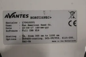 Avantes HortiSpec+ Spectrometer System, 4 of 4