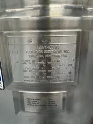 Feldmeier 250L Stainless Steel WFI Storage Tank with Sanitary Lid, 2 of 2