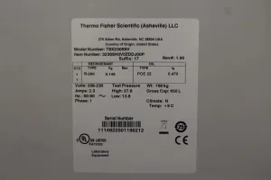 Thermo Scientific TSX2305SV Laboratory Refrigerator with Smart-Vue Compatibility, 3 of 3