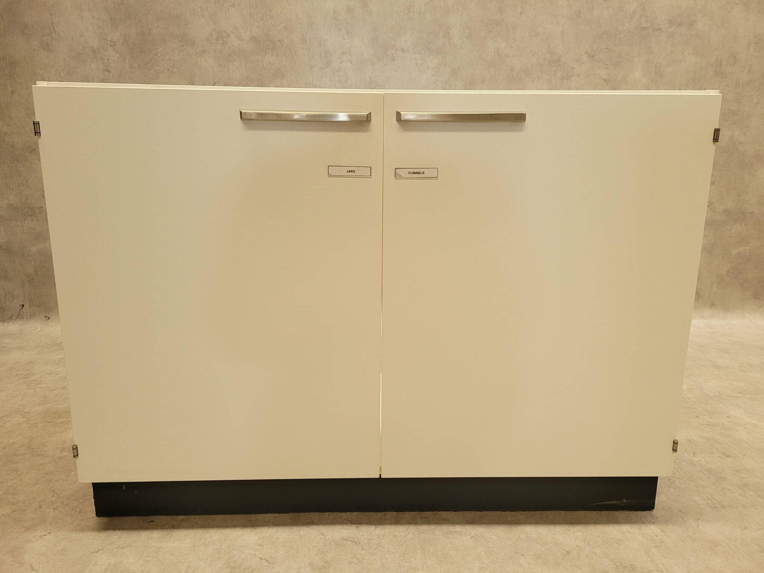 Waldner Plinth Cabinet White 1200x530
