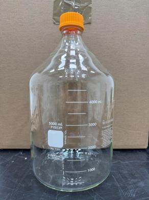 Pyrex 5000 mL Round Media Storage Bottle Quantity 7-cover