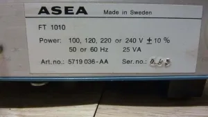 Asea FT 1010 Fiber Thermometer, 5 of 5
