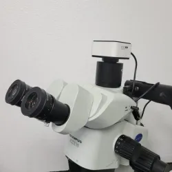 Olympus SZX16 Stereo Microscope with Trinocular Head, 0.5X Camera Adapter, GT 5.0 5MP Camera, and Boomstand, 4 of 7