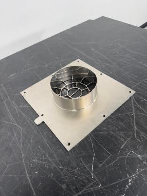 Stainless Steel Hopper Cover for Laboratory and Bioprocessing Equipment-cover