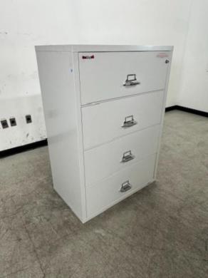 FireKing 4 Drawer Fire-Resistant Filing Cabinet for Secure Document Storage-cover
