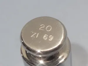 ZWIEBEL 20g F1 Class Calibration Weight, 2 of 6