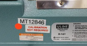 Uline KF-200HC Tabletop Impulse Heat Sealer with Integrated Cutter, 8 of 12