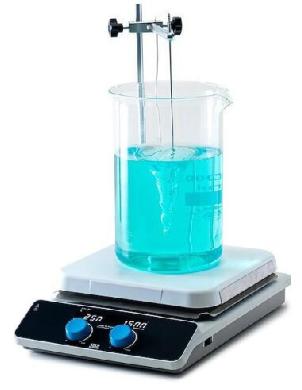 copy of Digital Hot Plate Magnetic Stirrer AREC 10 Velp with probe, rod and clamp-cover