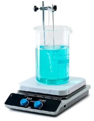 Velp AREC 10 Digital Hot Plate Magnetic Stirrer with Pt100/Pt1000 Probe Support and Brushless Motor