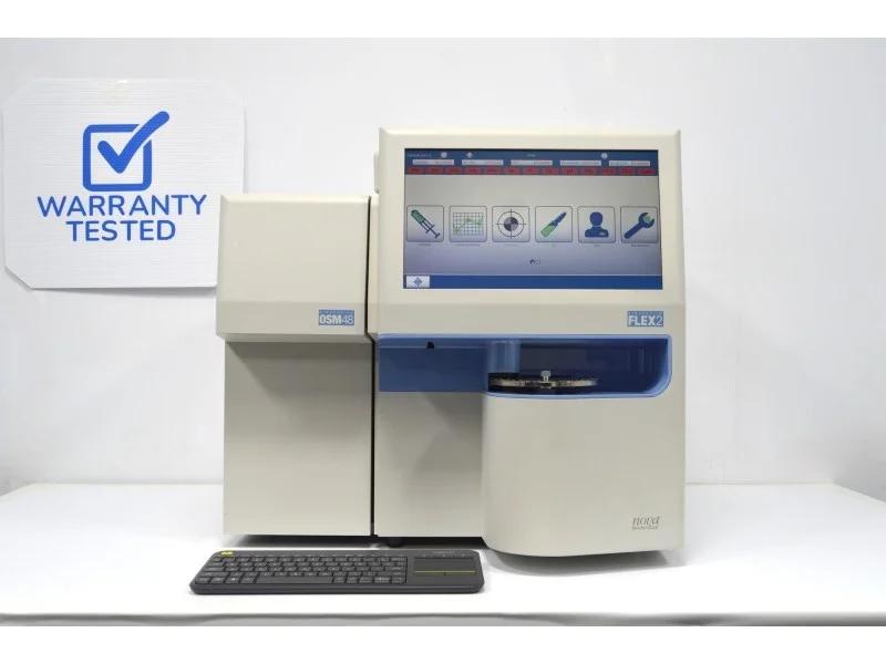 Nova Biomedical BioProfile FLEX2 Automated Cell Culture Analyzer with OSM48 Osmometer and Gas, Cell Density & Viability Modules