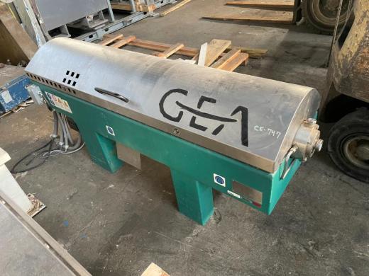 GEA Westfalia RCE 205-01-02 Industrial Decanter Centrifuge for Solid-Liquid Separation-cover