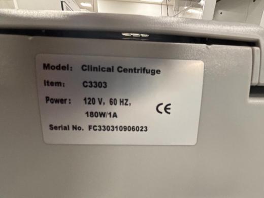 VWR Clinical Benchtop Centrifuge with Digital Controls and Enclosed Rotor Chamber-cover