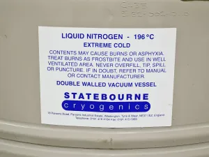 StateBourne Cryolab 35 Liquid Nitrogen Dewar for Cryogenic Storage, 12 of 15