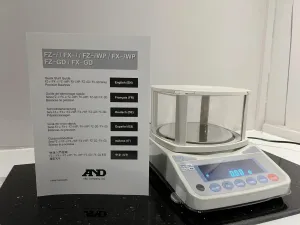 A&D FZ-5000i Precision Balance with 5200 g Capacity and 0.01 g Readability, 5 of 8