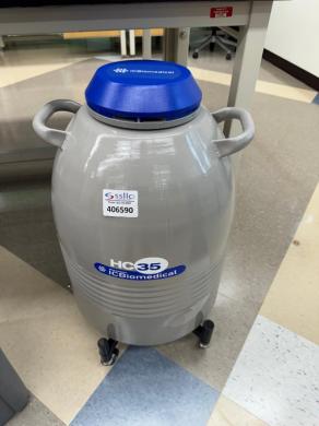 ICBiomedical HC35 Dry Shipper for Cryogenic Biological Sample Transport-cover