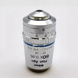 Nikon Plan Apo 60x Dry DIC Microscope Objective M ∞/0.11-0.23 WD 0.15, 2 of 3