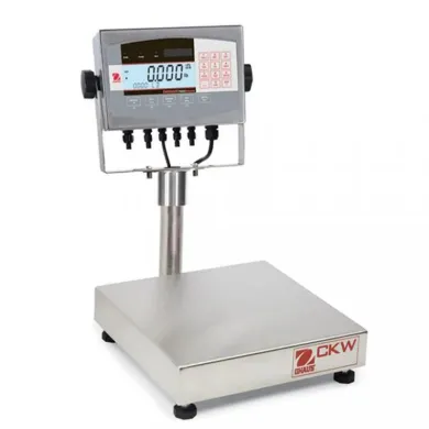 Ohaus Bench Scale CKW15L71XW with Stainless Steel Platform and RS232 Communication