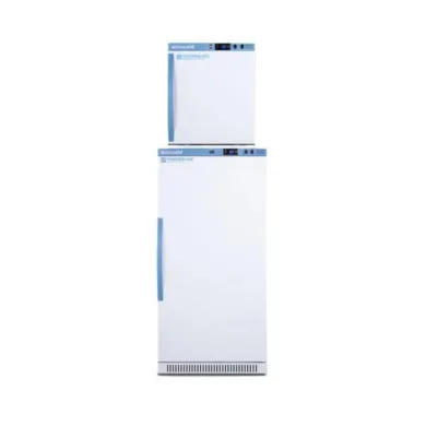 Accucold ARS8PV-AFZ1PVSTACK Performance Series 24" Wide Pharmaceutical Refrigerator-Freezer Combination