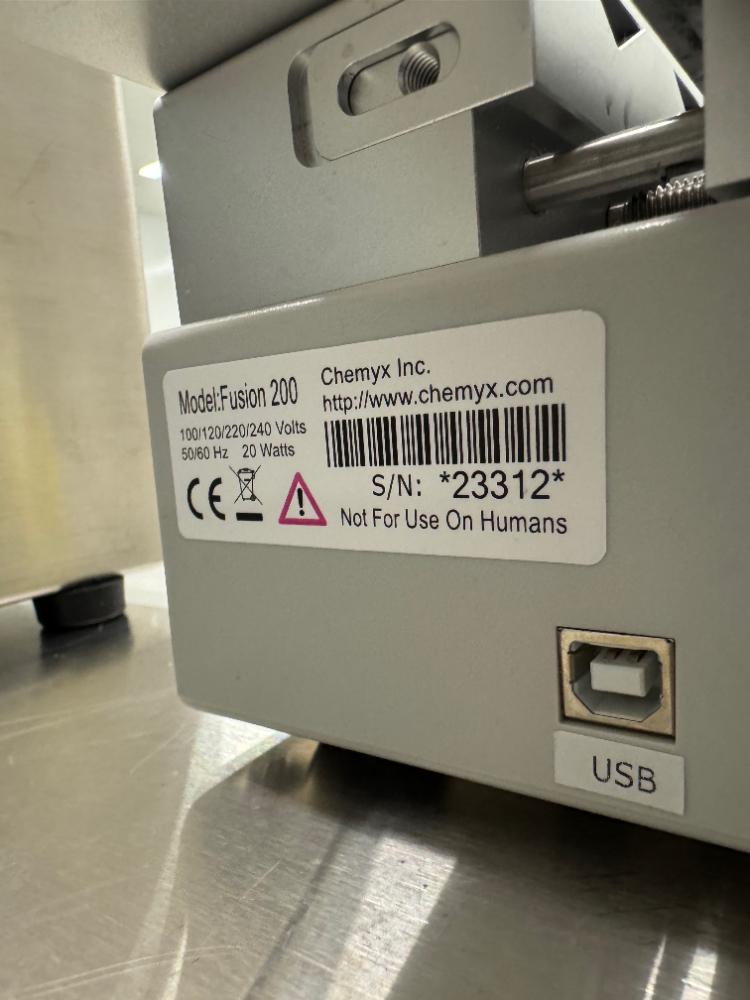 Chemyx Fusion 200 Precision Single-Channel Syringe Pump with USB Connectivity