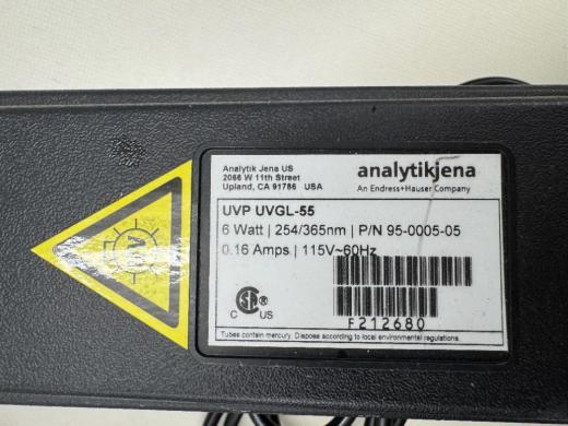 Analytik Jena UVGL-55 Handheld UV Lamp with 365 nm Fluorescence Excitation-cover