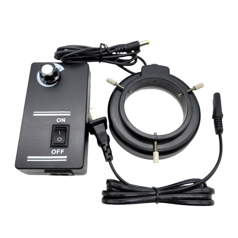 Dimmable LED Ring Light for Olympus and Nikon Stereo Microscopes