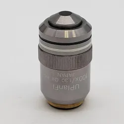 Olympus UPlanFl 100x Oil Immersion Microscope Objective with Iris Diaphragm, 2 of 2