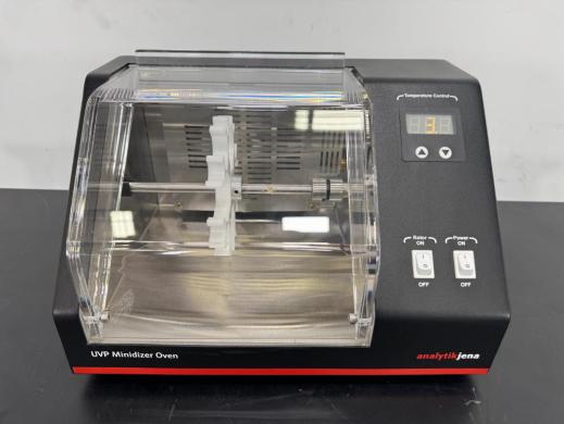 Analytik Jena UVP Minidizer Oven HB-500 with Digital Temperature Control and Rotating Sample Holder-cover