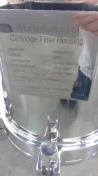 3M 12ZPB3 Enclosed Sanitary Cartridge Filter Housing, 316L SS, 4-Cartridge Capacity, 5 of 5