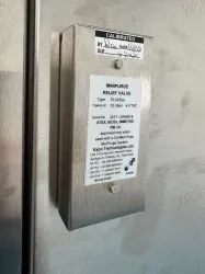 Wastech Engineering Solvent Dispense System with Touchscreen Control and Stainless Steel Housing, 7 of 9