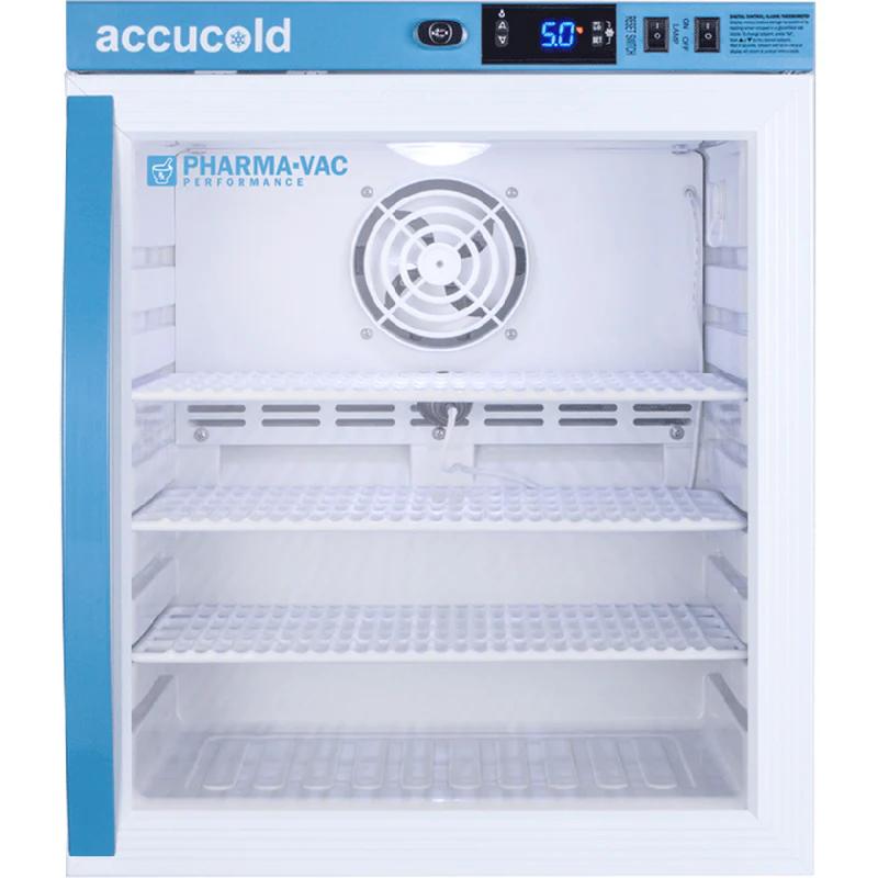 Accucold ARG1PV 1 Cu. Ft. Compact Vaccine Refrigerator with Digital Temperature Control