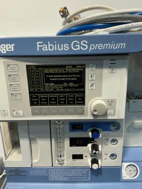 Dräger Fabius GS Premium Anesthesia Workstation with Integrated Ventilation and Gas Flowmeters-cover