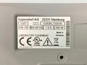 Eppendorf ThermoStat C Programmable Dry Bath Incubator with Multi-Vessel Temperature Control, 10 of 10