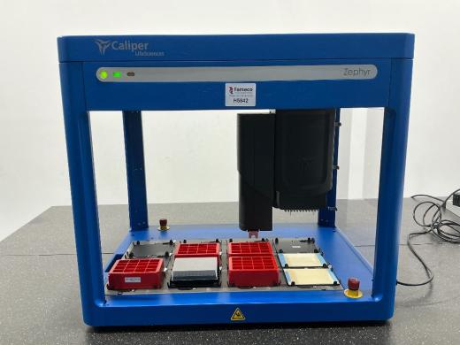 Caliper Life Sciences Zephyr Automated Liquid Handler for High-Throughput Sample Processing-cover
