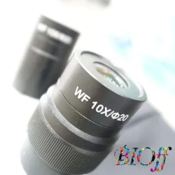 SWIFT Laboratory Microscope with Two WF 10X/Ø20 Eyepieces and Power Adapter, 4 of 6