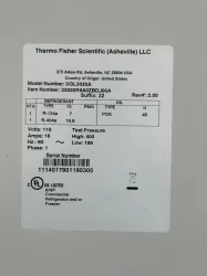 Thermo Scientific Revco UGL3020AS Single-Door Laboratory Refrigerator with Digital Temperature Control, 6 of 6