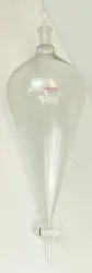 5000 mL Pear-Shaped Separatory Funnel with 24/40 Standard Taper Joint and Support Stand, 3 of 6