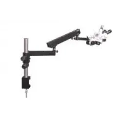 EMZ-5TR Trinocular Zoom Stereo Microscope with Articulated Arm Table Clamp Stand, 6 of 6