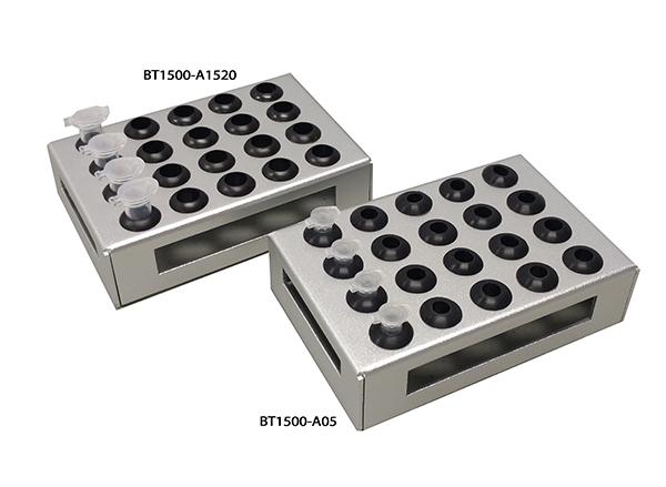 Benchmark BT1500-A05 Microtube Adapter, 20 x 0.5ml for microplate shakers BT1500 and H6004)