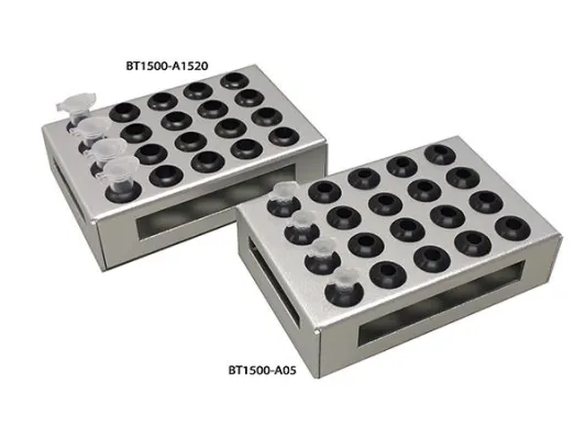 Benchmark BT1500-A05 Microtube Adapter, 20 x 0.5ml for microplate shakers BT1500 and H6004)